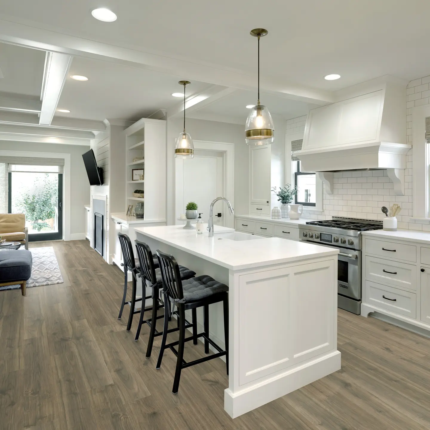 Misty Wood Walnut Detail